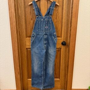 Vintage Big Smith Stonewashed Bib Overalls, GUC. Size 32x32 (men’s)